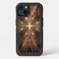 Radiant Cross of Christ in Gold OtterBox