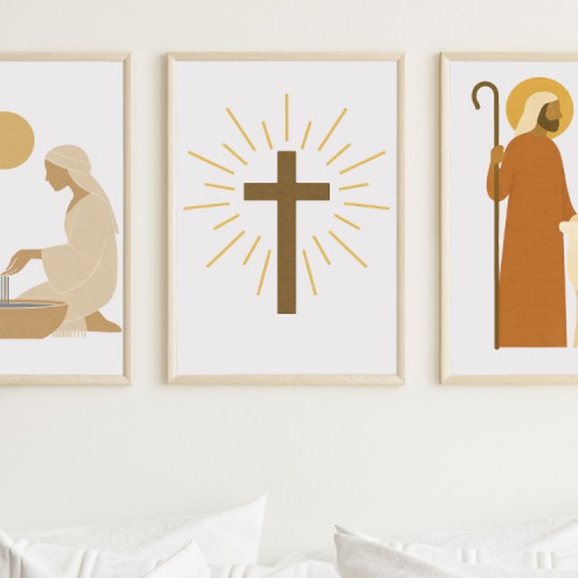 Radiant Cross Poster (Creator Uploaded)