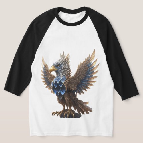 Radiant Crystal Eagle T_shirt