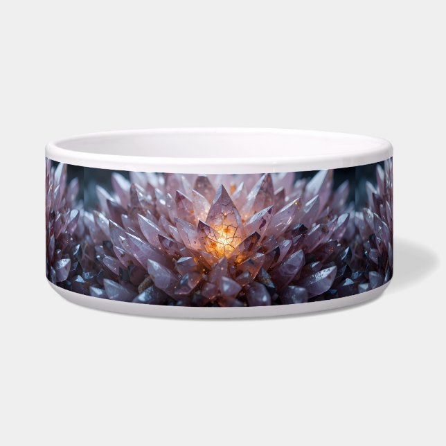 Radiant Crystal Heart Bowl (Front)