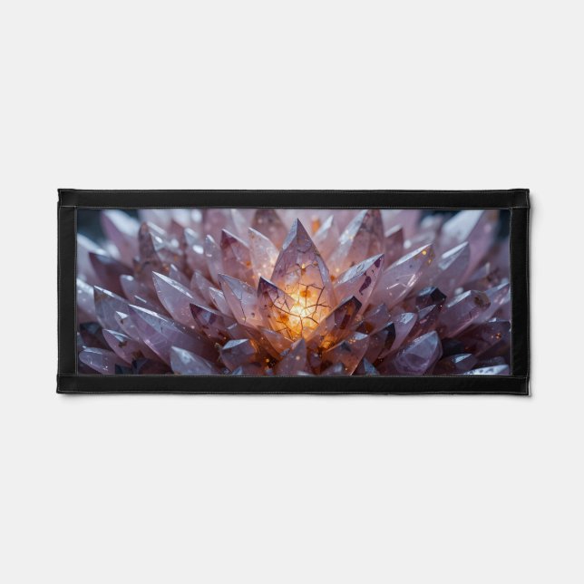 Radiant Crystal Heart Pennant (Front)