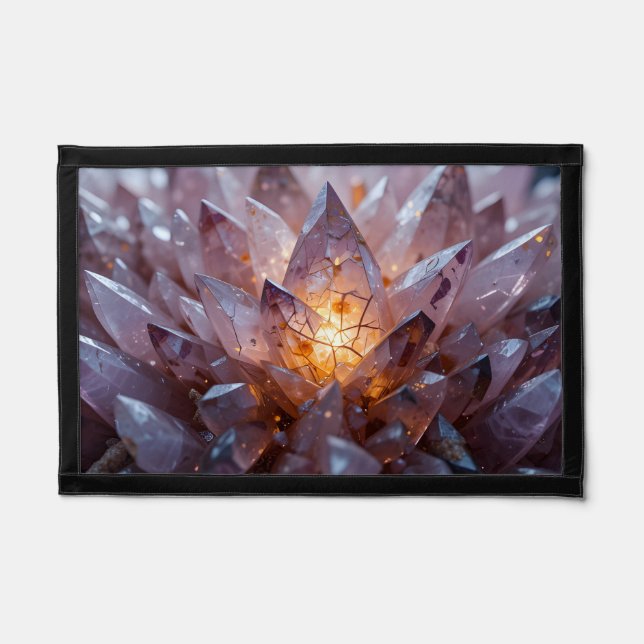 Radiant Crystal Heart Pennant (Front)