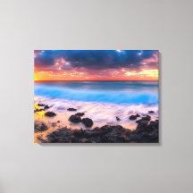 Radiant Dawn: Majestic Sunrise at the Beach