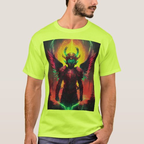 Radiant Devil Angel Esports Logo T_Shirt