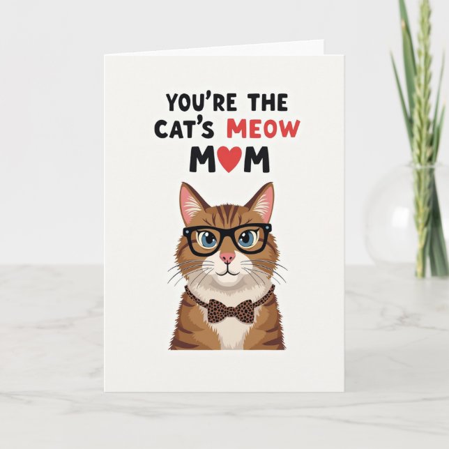 Radiant Felicitations Mom Card (Front)