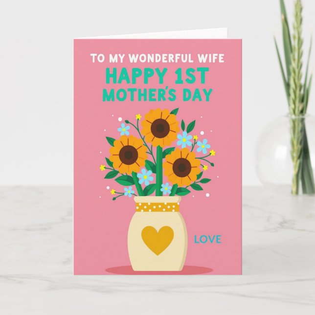 Radiant Floral Blooms Art Card (Front)