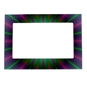 Radiant Flower Magnetic Picture Frame