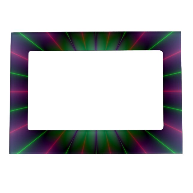 Radiant Flower Magnetic Picture Frame (Front)