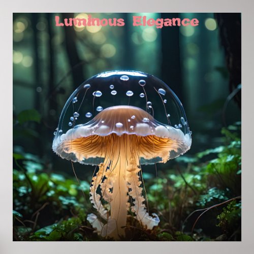 Radiant Fungi Poster