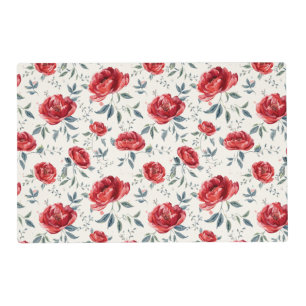 Radiant garden of confidence pattern placemat