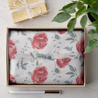 Radiant garden of confidence pattern tissue paper