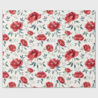 Radiant garden of confidence pattern wrapping paper