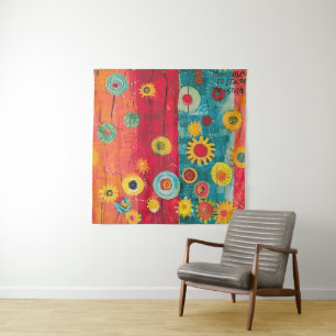 Radiant Garden Tapestry