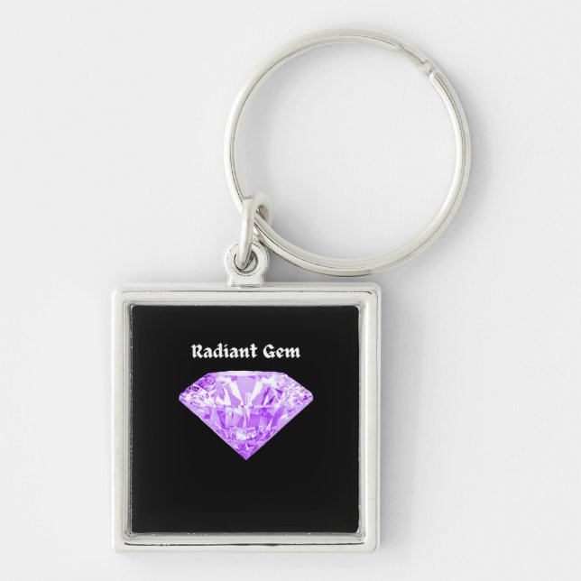 Radiant Gem Keychain (Front)