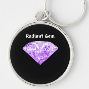 Radiant Gem Keychain