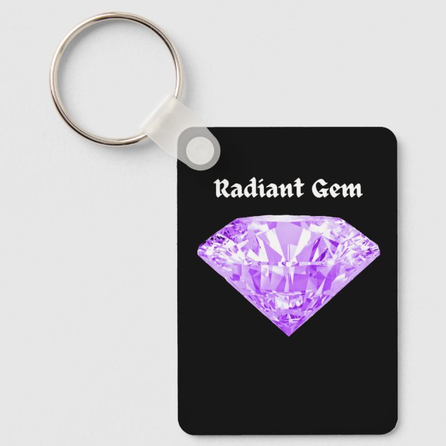 Radiant Gem Keychain (Front)