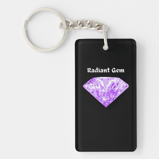 Radiant Gem Keychain (Front)