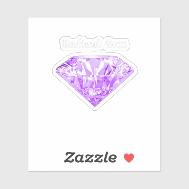 Radiant Gem Sticker (Sheet)