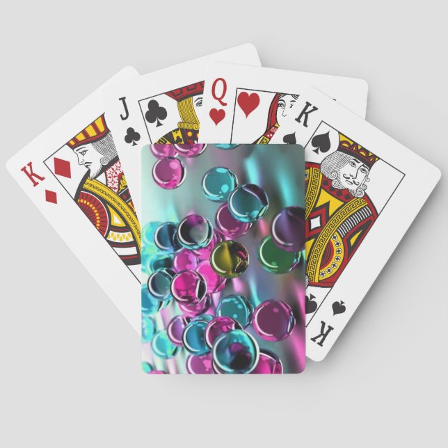 Radiant Gemstone  Poker Cards (Back)