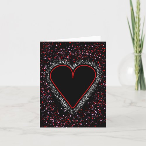 Radiant Heart Valentines Day Card