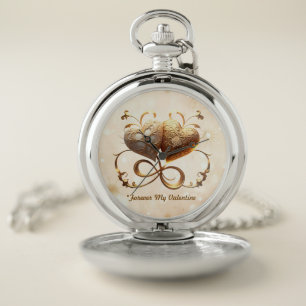 "Radiant Hearts Unite" Pocket Watch