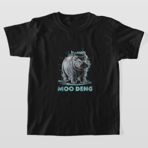 Radiant Hippo Moo Deng T-Shirt