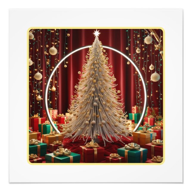  Radiant Holiday Indulgence Photo Print (Front)
