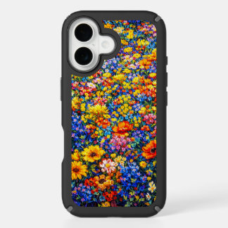 Radiant Horizon: The Infinite Wildflower Surge iPhone 16 Case