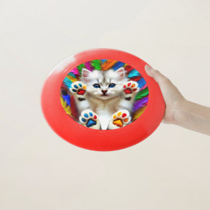 Radiant Kitten Paw Portrait Wham-O Frisbee