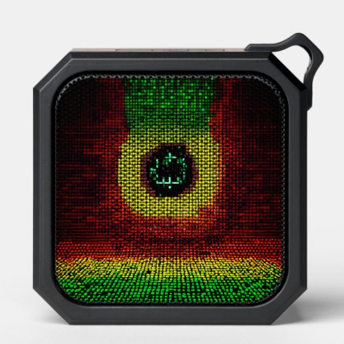 Radiant Laser Ray Pixel Art Bluetooth Speaker