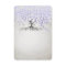 Radiant Lavender Heart Leaf Wedding RSVP