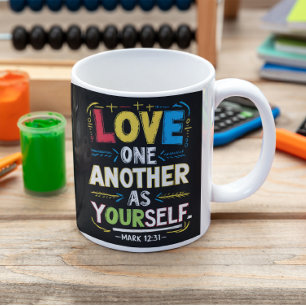 Radiant Love: Embrace Others as You Cherish Coffee Mug