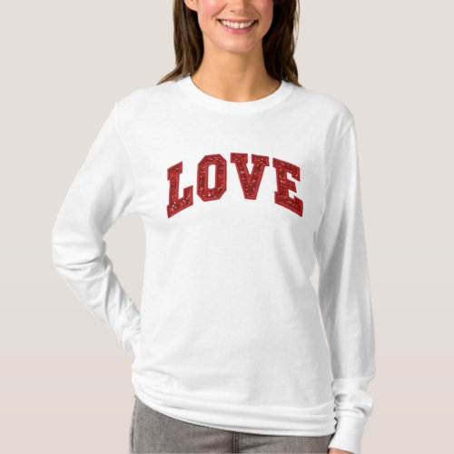 Radiant Love Womens Basic Long Sleeve T_Shirt T_Shirt