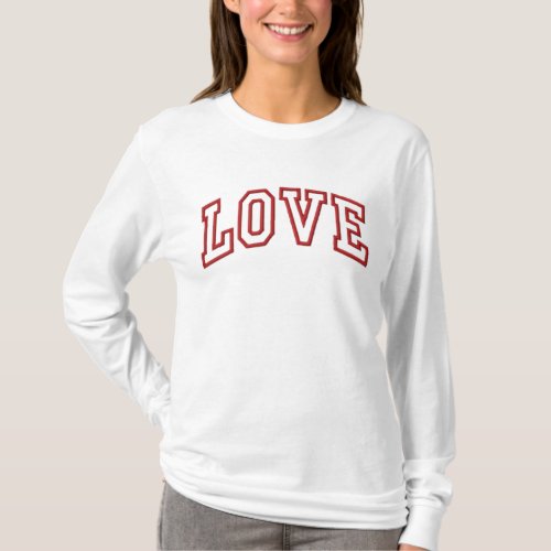 Radiant LoveWomens Basic Long Sleeve T_Shirt T_Shirt