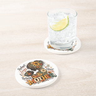 Radiant Loving Nurturing Mother day Coaster