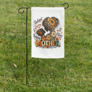 Radiant Loving Nurturing Mother day Garden Flag