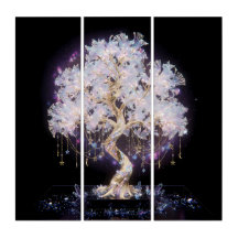 Radiant Luminous Crystal Galaxy Bloom