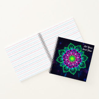 Radiant Mandala Notebook
