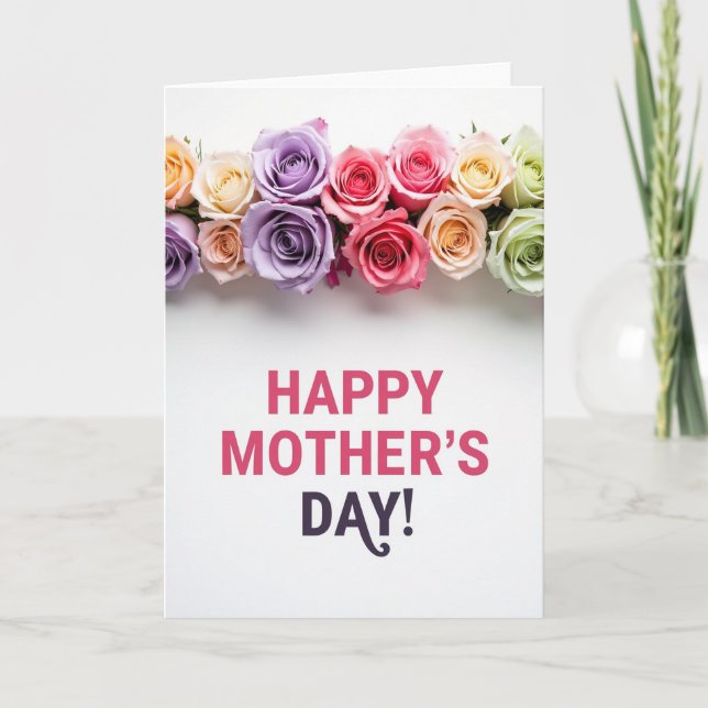 Radiant Mom Appreciation Card (Front)