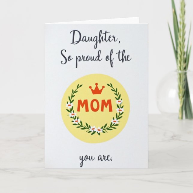 Radiant Mom Pride Card (Front)