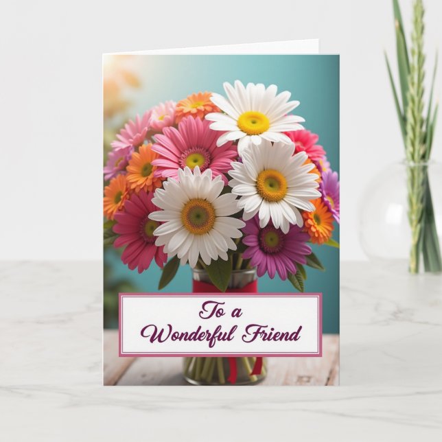 Radiant Moms Friend Day Card (Front)