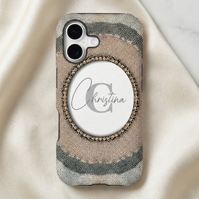 Radiant Mosaic with Timeless Beaded Accents Case-Mate iPhone Case (Creator Uploaded)
