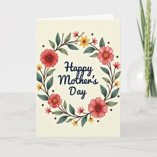Radiant Mothering Day Card (Front)