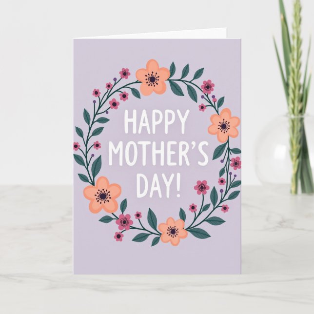 Radiant Motherly Love Card (Front)