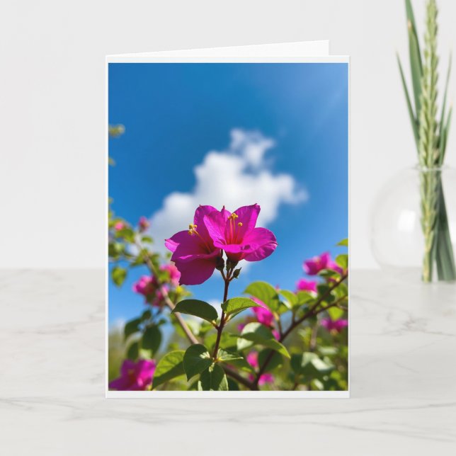 Radiant Mothers Day Flora Card (Front)