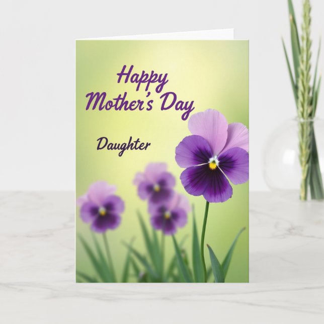 Radiant Mothers Day Image Card (Front)