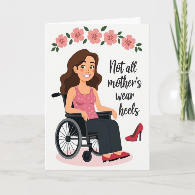 Radiant Mothers Day Portrait Card (Front)