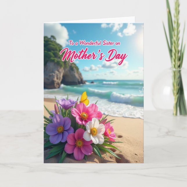 Radiant Mothers Day Shore Card (Front)