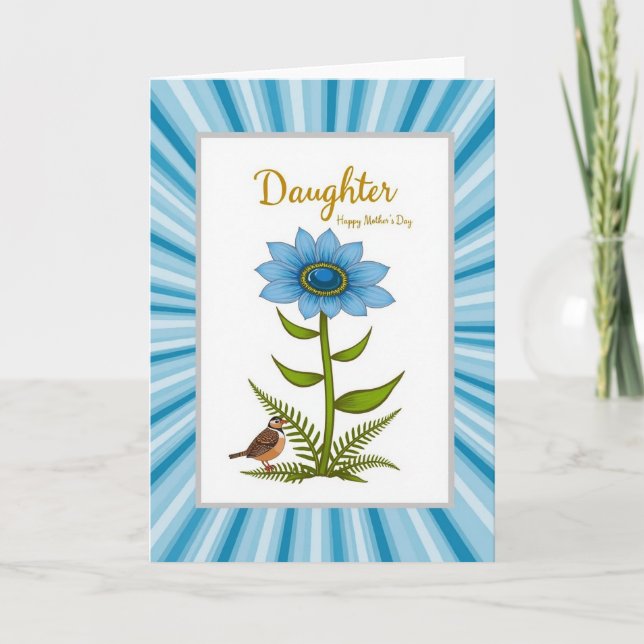Radiant Mothers Day Stripe Card (Front)