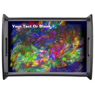 Radiant Opal Serving Tray